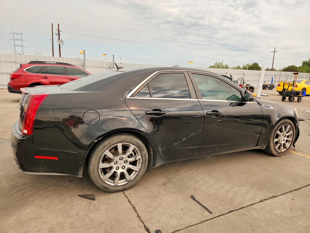 2008 Cadillac Cts Hi Feature V6 Black vin: 1G6DP57V280107786