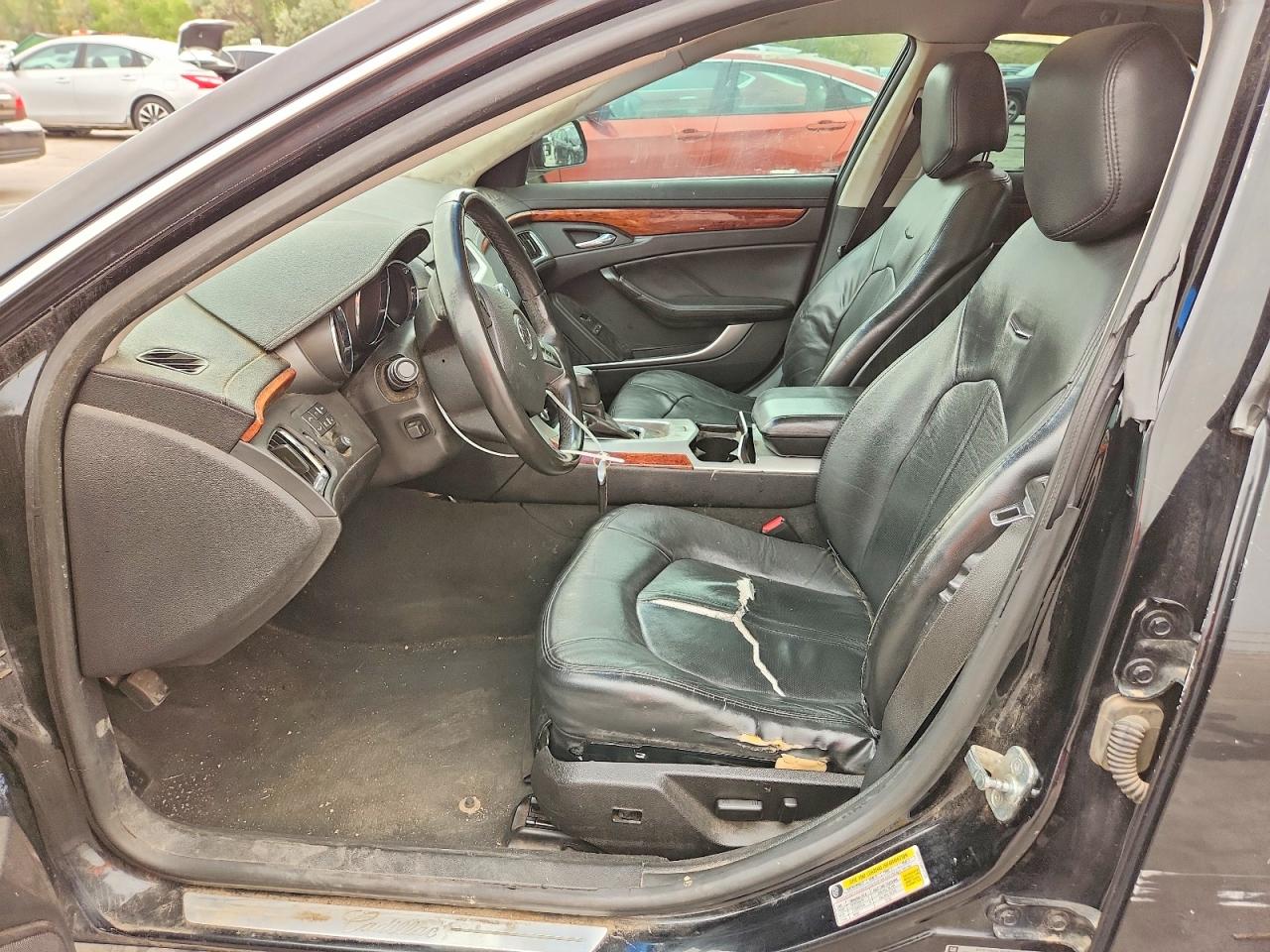 2008 Cadillac Cts Hi Feature V6 Black vin: 1G6DP57V280107786