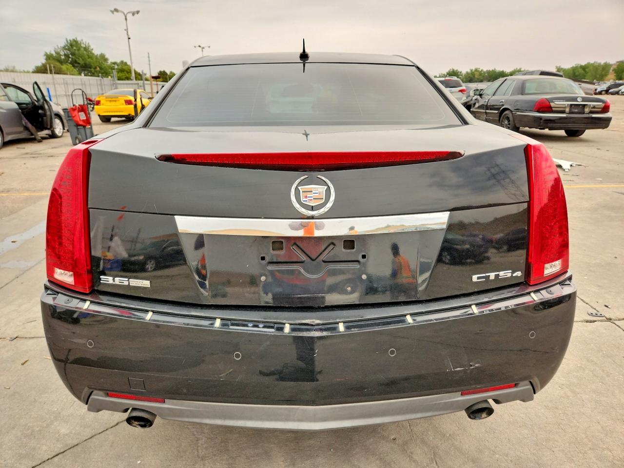 2008 Cadillac Cts Hi Feature V6 Black vin: 1G6DP57V280107786