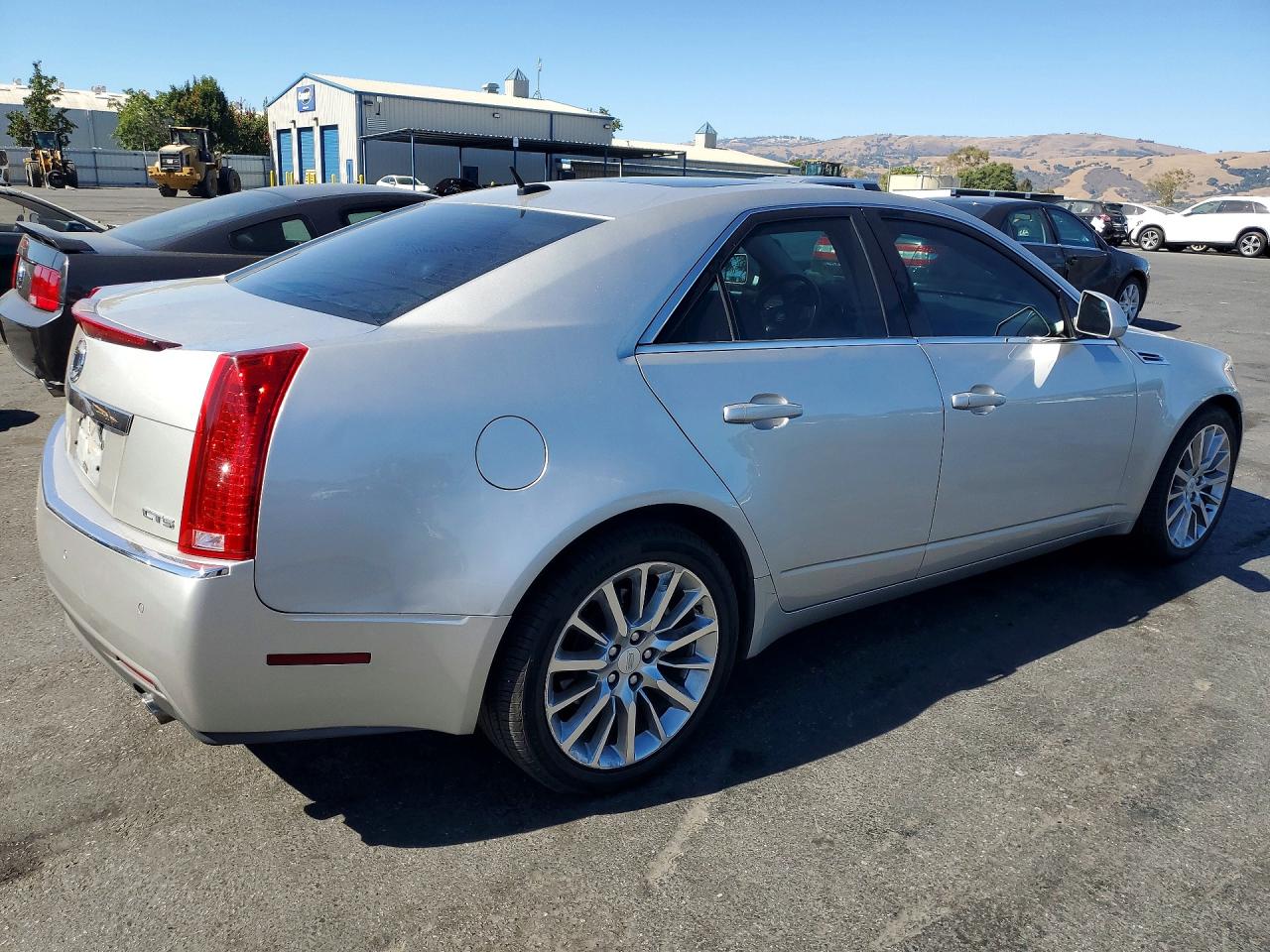 2008 Cadillac Cts Hi Feature V6 Silver vin: 1G6DP57V380108039