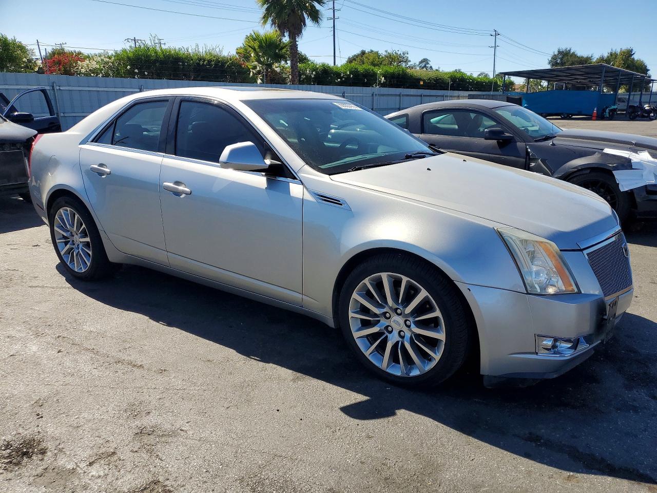 2008 Cadillac Cts Hi Feature V6 Silver vin: 1G6DP57V380108039