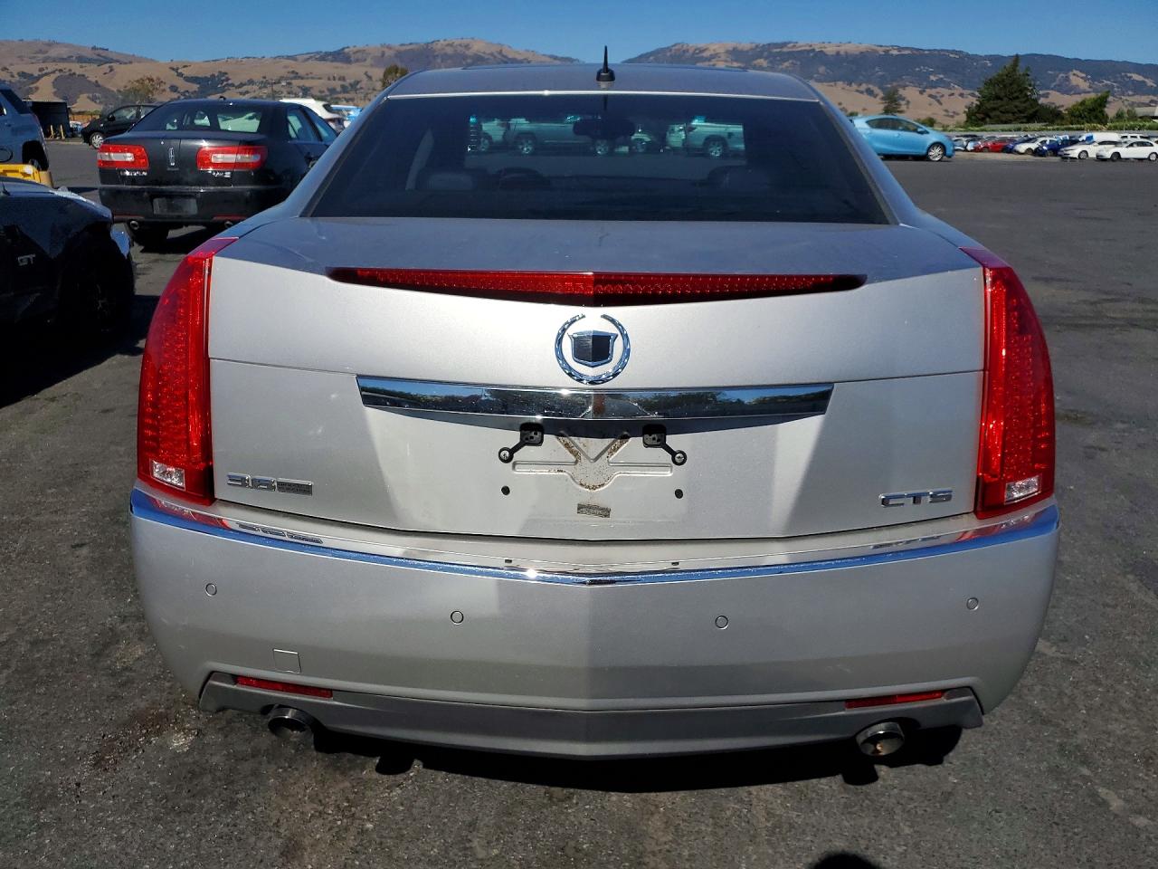 2008 Cadillac Cts Hi Feature V6 Silver vin: 1G6DP57V380108039