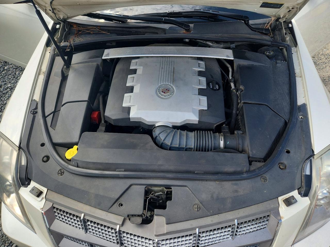 2008 Cadillac Cts Hi Feature V6 Белый vin: 1G6DP57V480124573