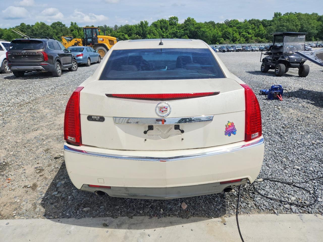 2008 Cadillac Cts Hi Feature V6 Белый vin: 1G6DP57V480124573