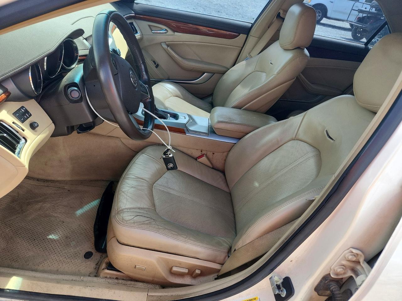 2008 Cadillac Cts Hi Feature V6 Белый vin: 1G6DP57V480124573