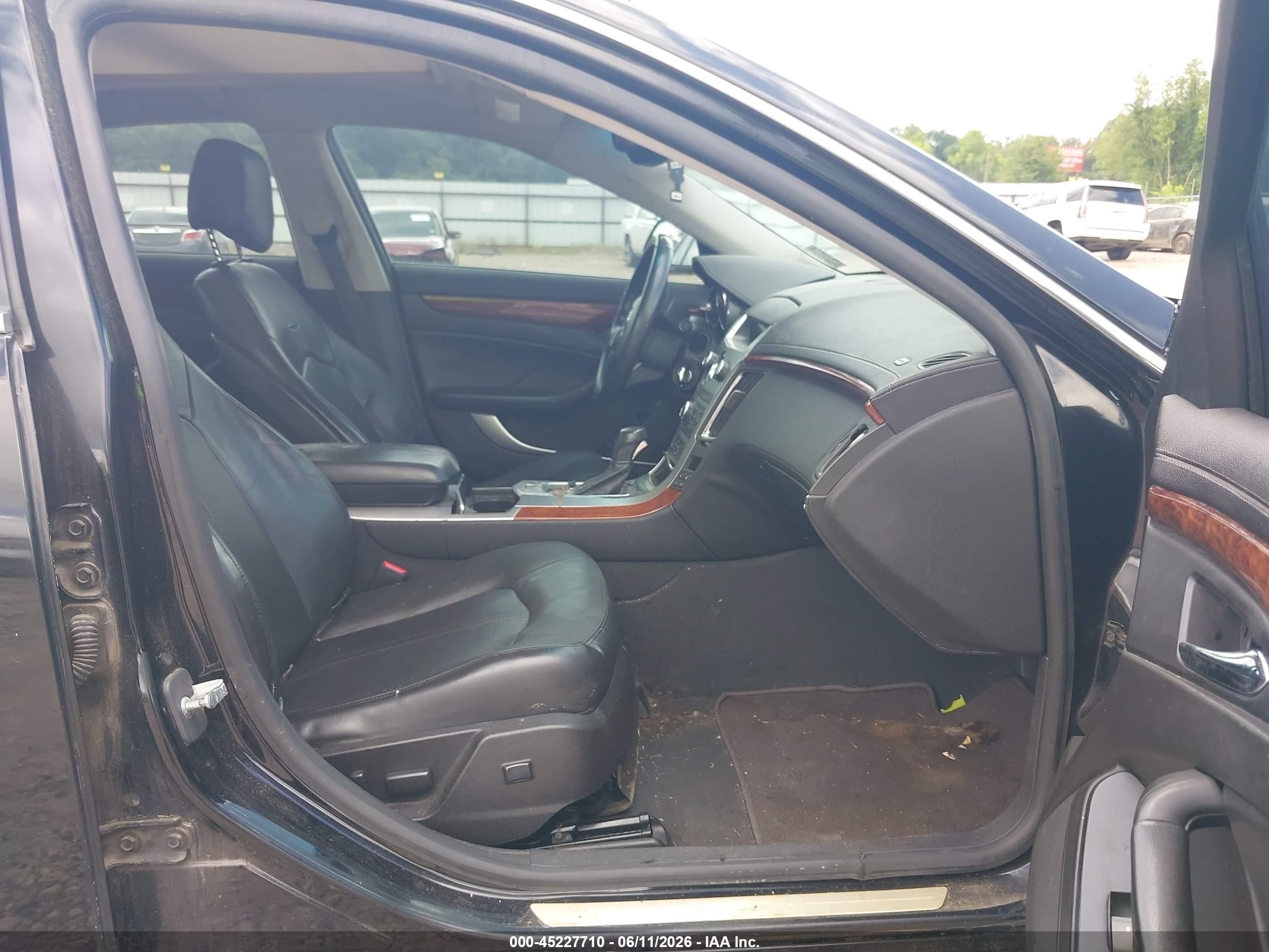 2008 Cadillac Cts Standard Black vin: 1G6DP57V680106740