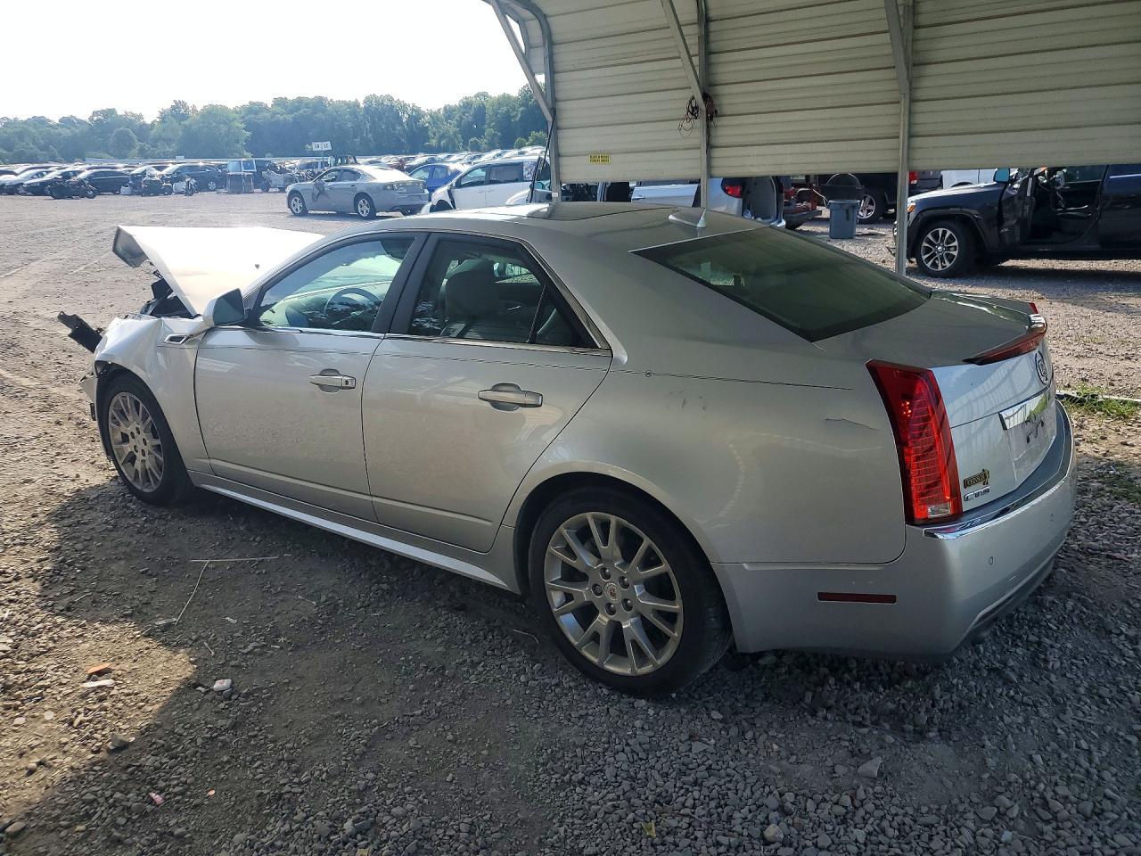 2012 Cadillac Cts Premium Collection Silver vin: 1G6DP5E30C0141946