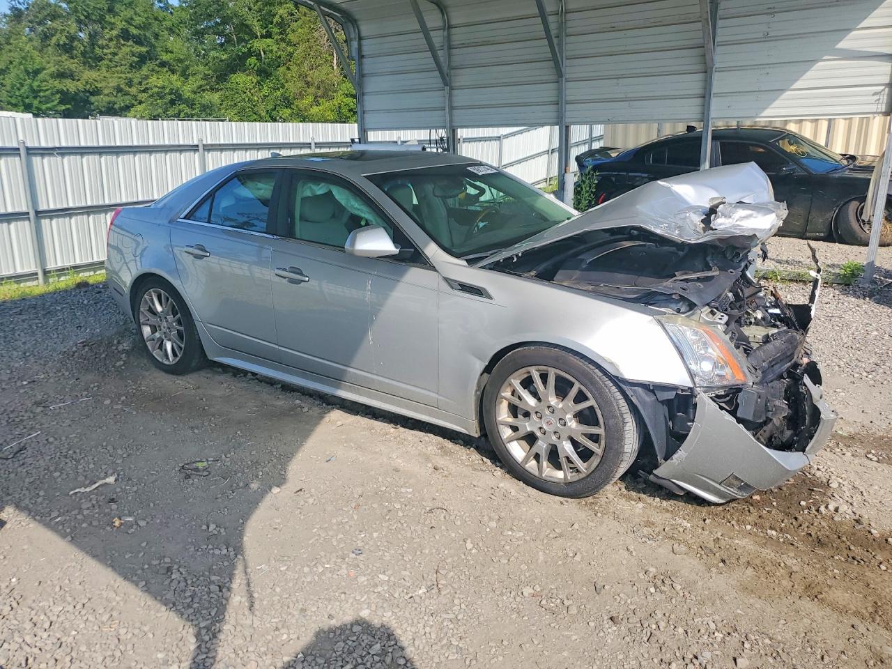 2012 Cadillac Cts Premium Collection Silver vin: 1G6DP5E30C0141946