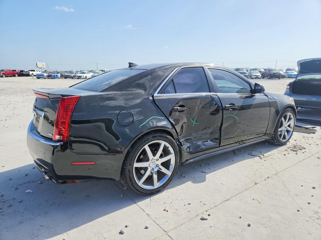 2012 Cadillac Cts Premium Collection Black vin: 1G6DP5E31C0108020