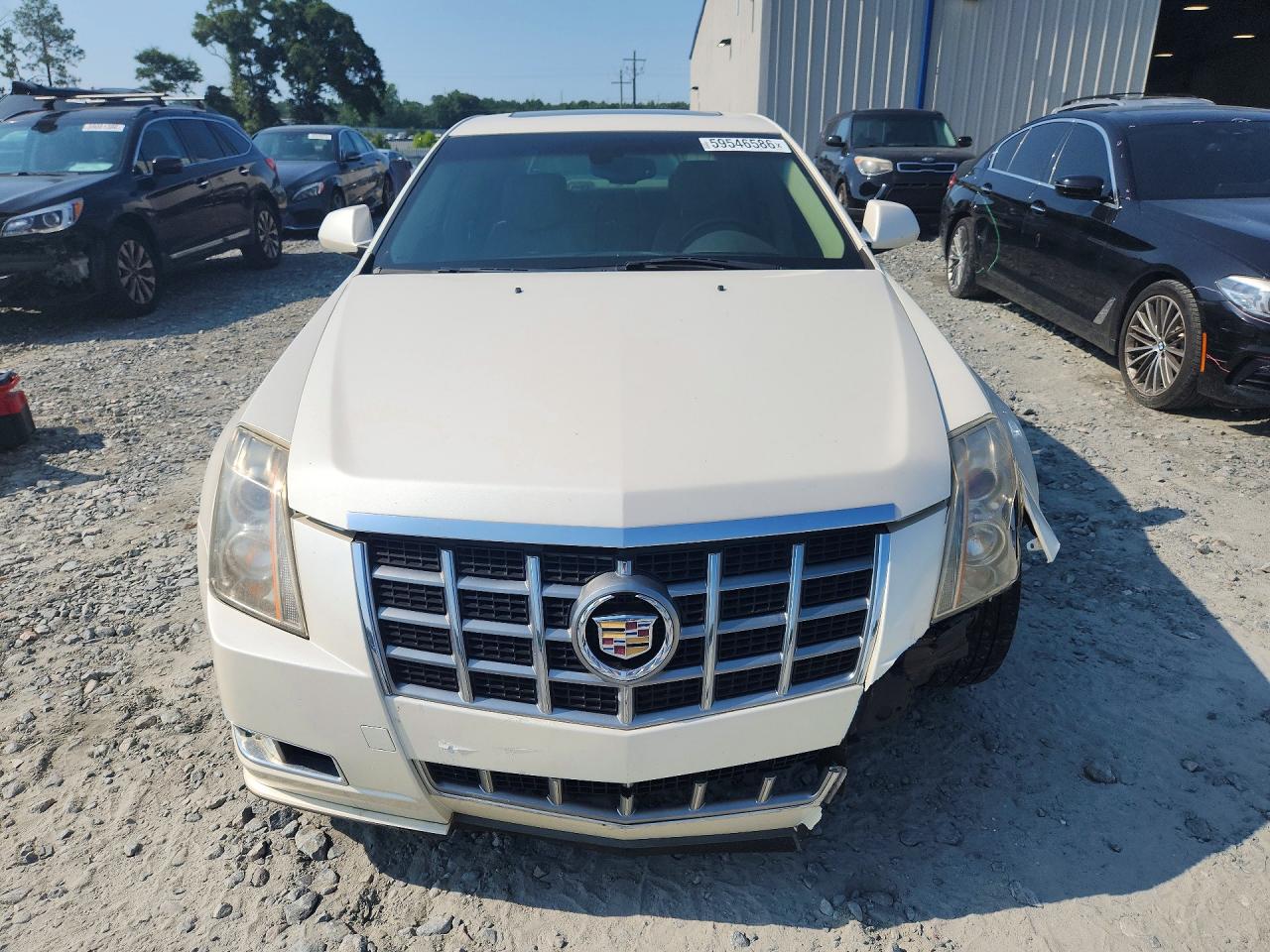 2012 Cadillac Cts Premium Collection Beige vin: 1G6DP5E31C0151465