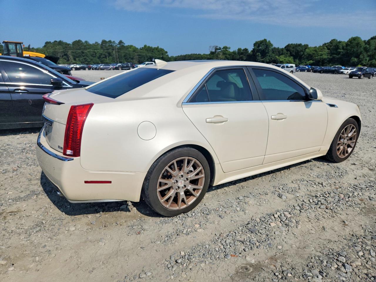 2012 Cadillac Cts Premium Collection Beige vin: 1G6DP5E31C0151465