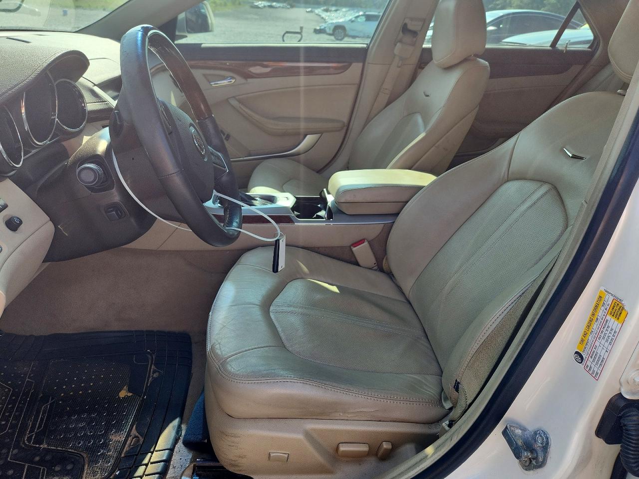 2012 Cadillac Cts Premium Collection Beige vin: 1G6DP5E31C0151465