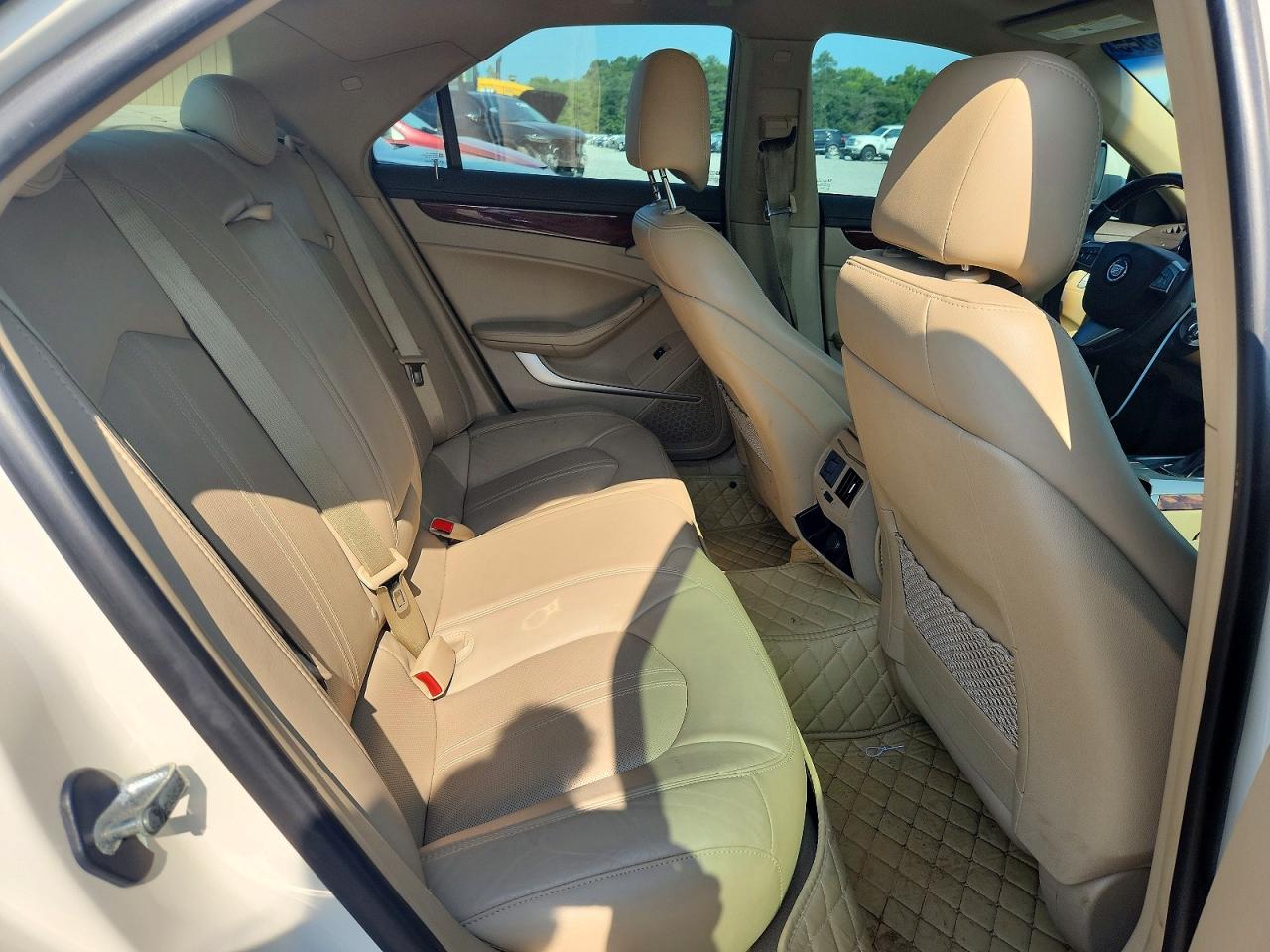 2012 Cadillac Cts Premium Collection Beige vin: 1G6DP5E31C0151465