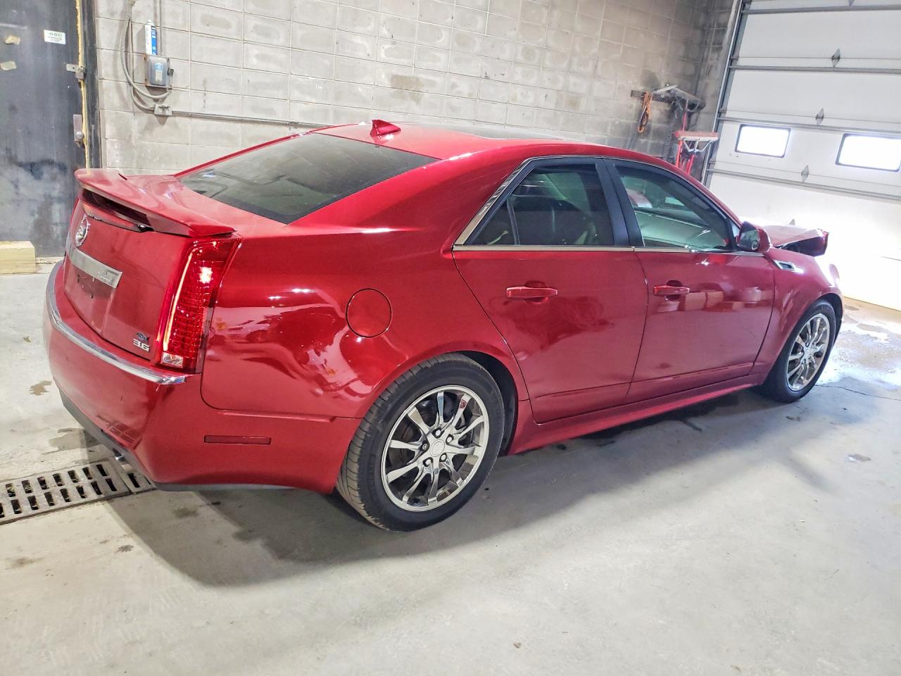 2012 Cadillac Cts Premium Collection Red vin: 1G6DP5E32C0104820