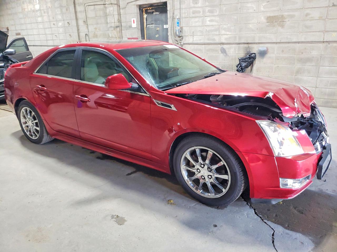 2012 Cadillac Cts Premium Collection Red vin: 1G6DP5E32C0104820
