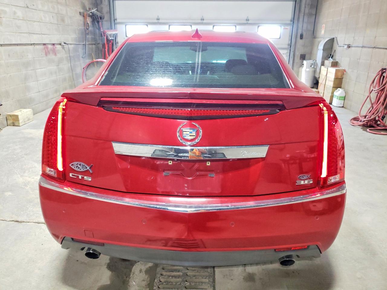 2012 Cadillac Cts Premium Collection Red vin: 1G6DP5E32C0104820