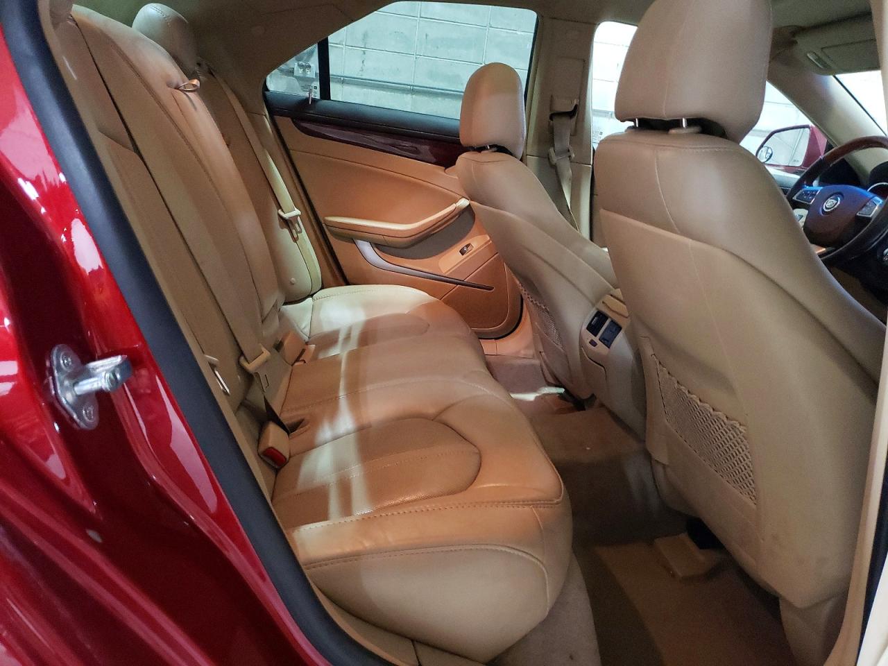 2012 Cadillac Cts Premium Collection Red vin: 1G6DP5E32C0104820