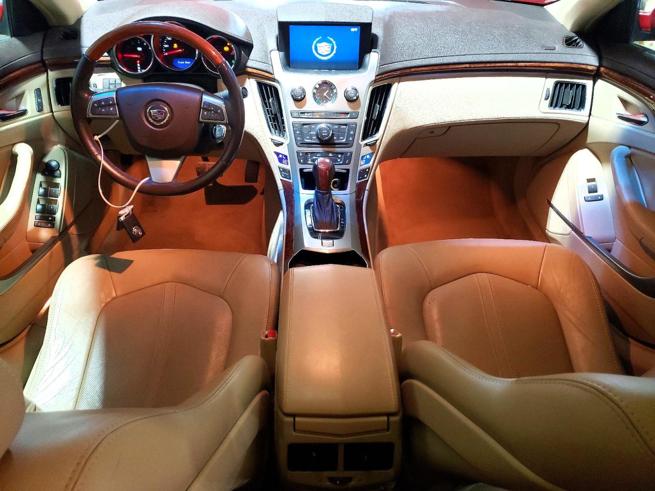 2012 Cadillac Cts Premium Collection Red vin: 1G6DP5E32C0104820