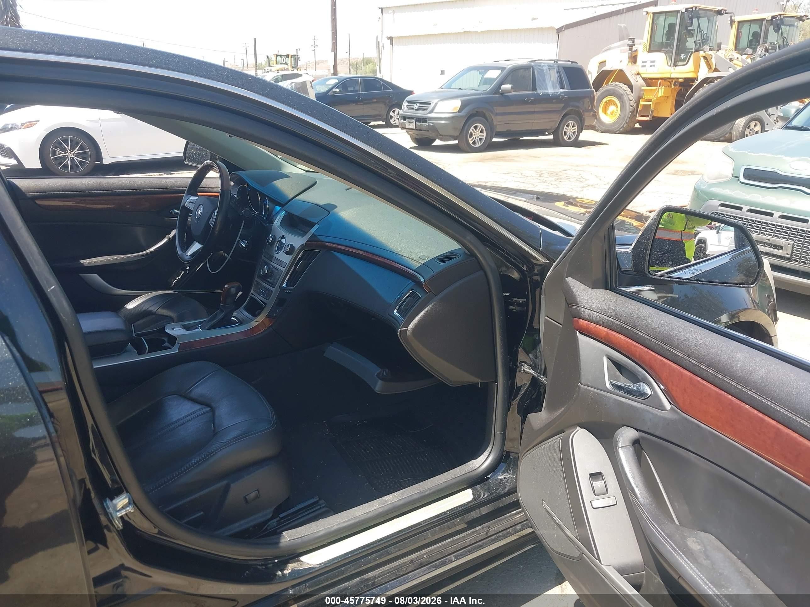 2012 Cadillac Cts Premium Black vin: 1G6DP5E33C0114840