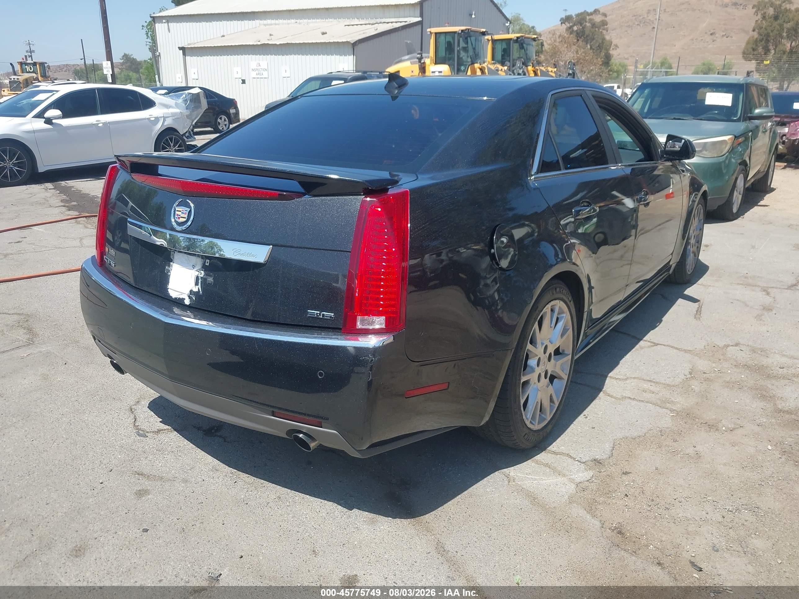 2012 Cadillac Cts Premium Black vin: 1G6DP5E33C0114840