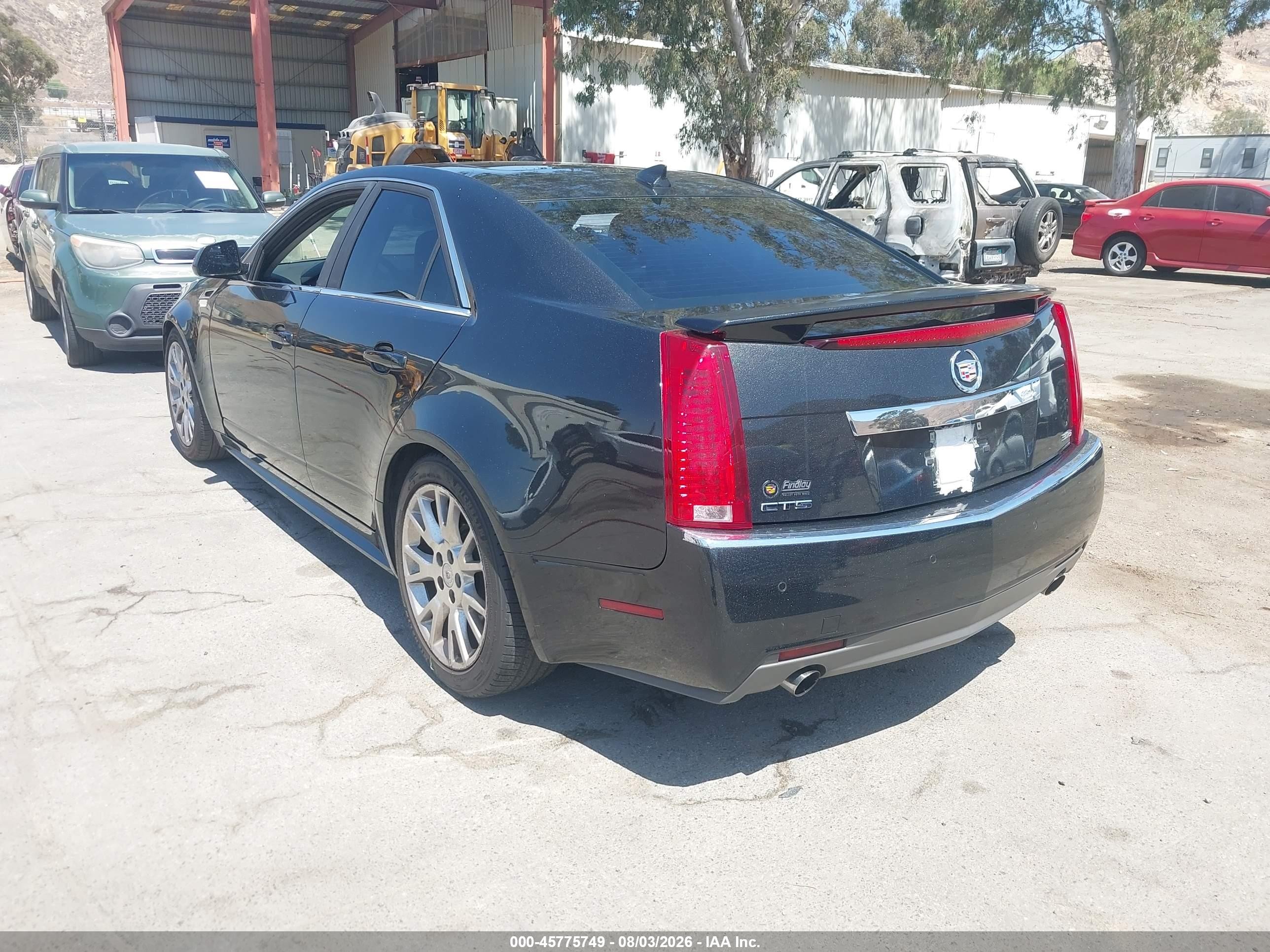 2012 Cadillac Cts Premium Black vin: 1G6DP5E33C0114840