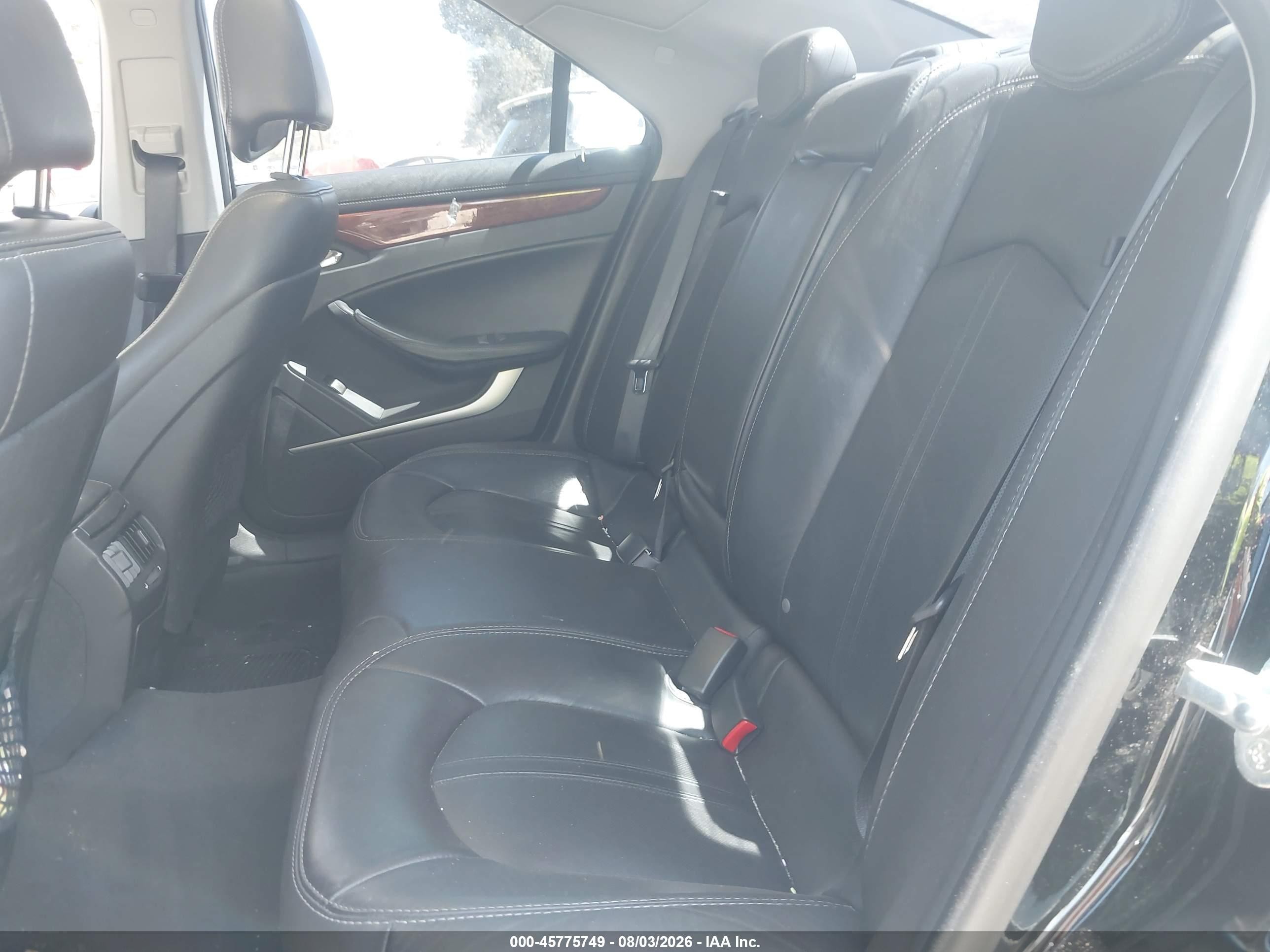 2012 Cadillac Cts Premium Black vin: 1G6DP5E33C0114840