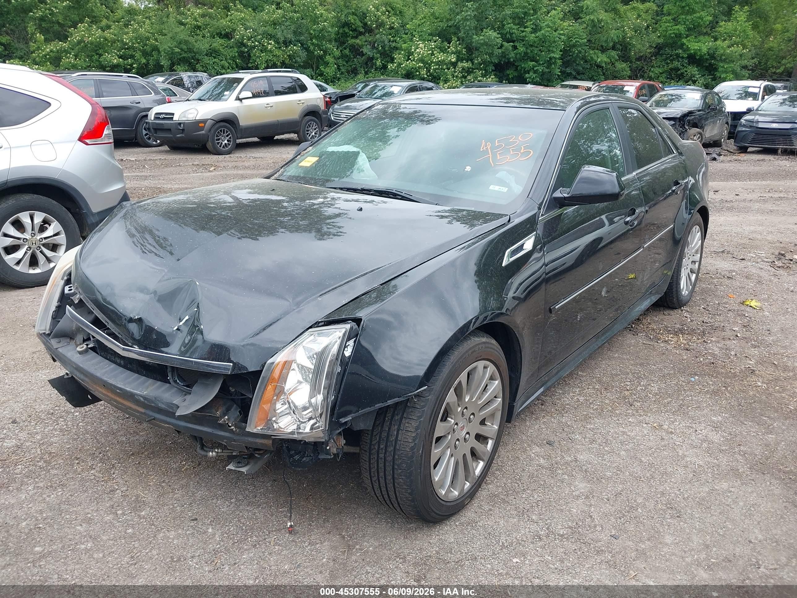 2012 Cadillac Cts Premium Black vin: 1G6DP5E35C0106643