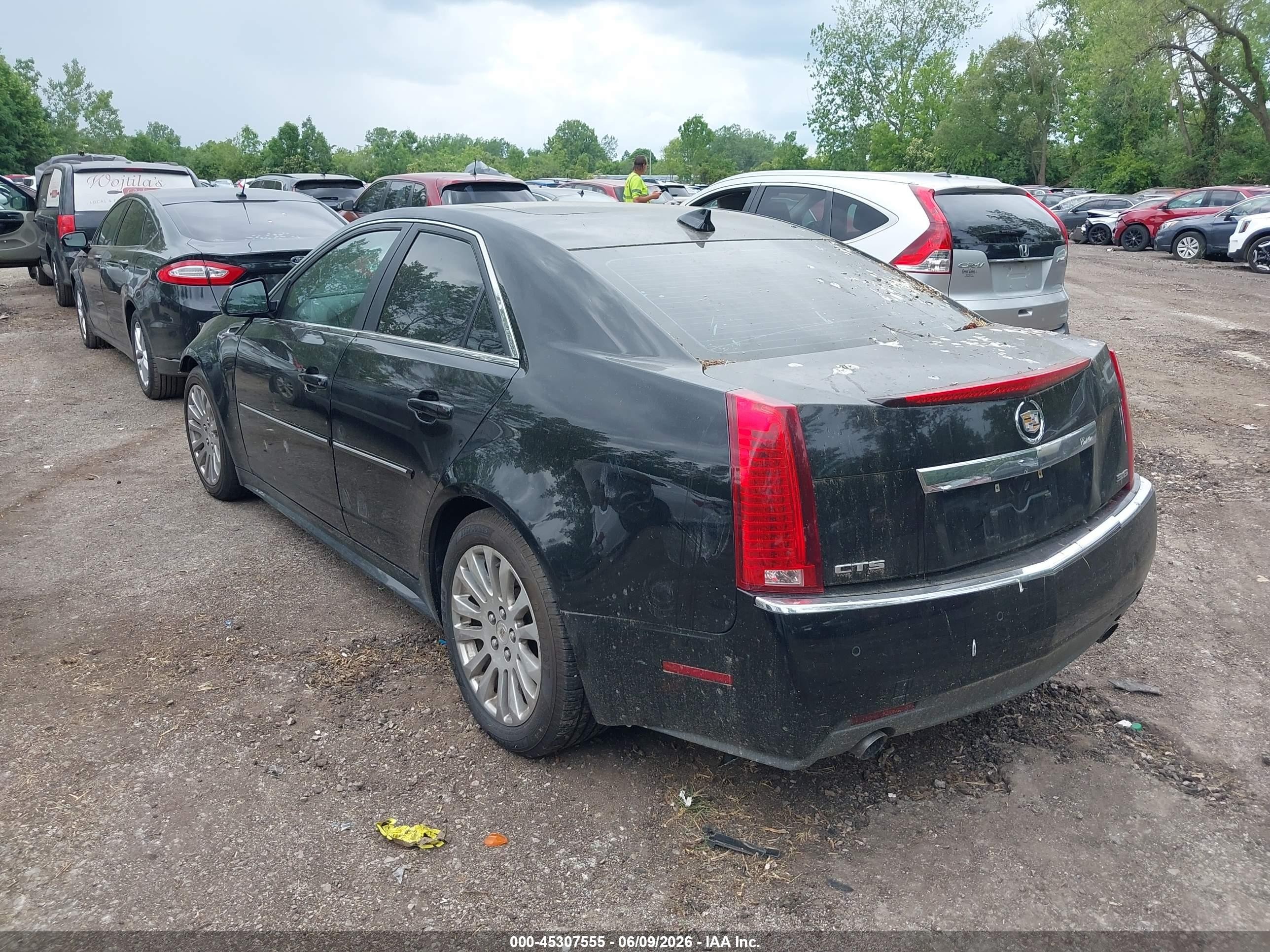 2012 Cadillac Cts Premium Black vin: 1G6DP5E35C0106643