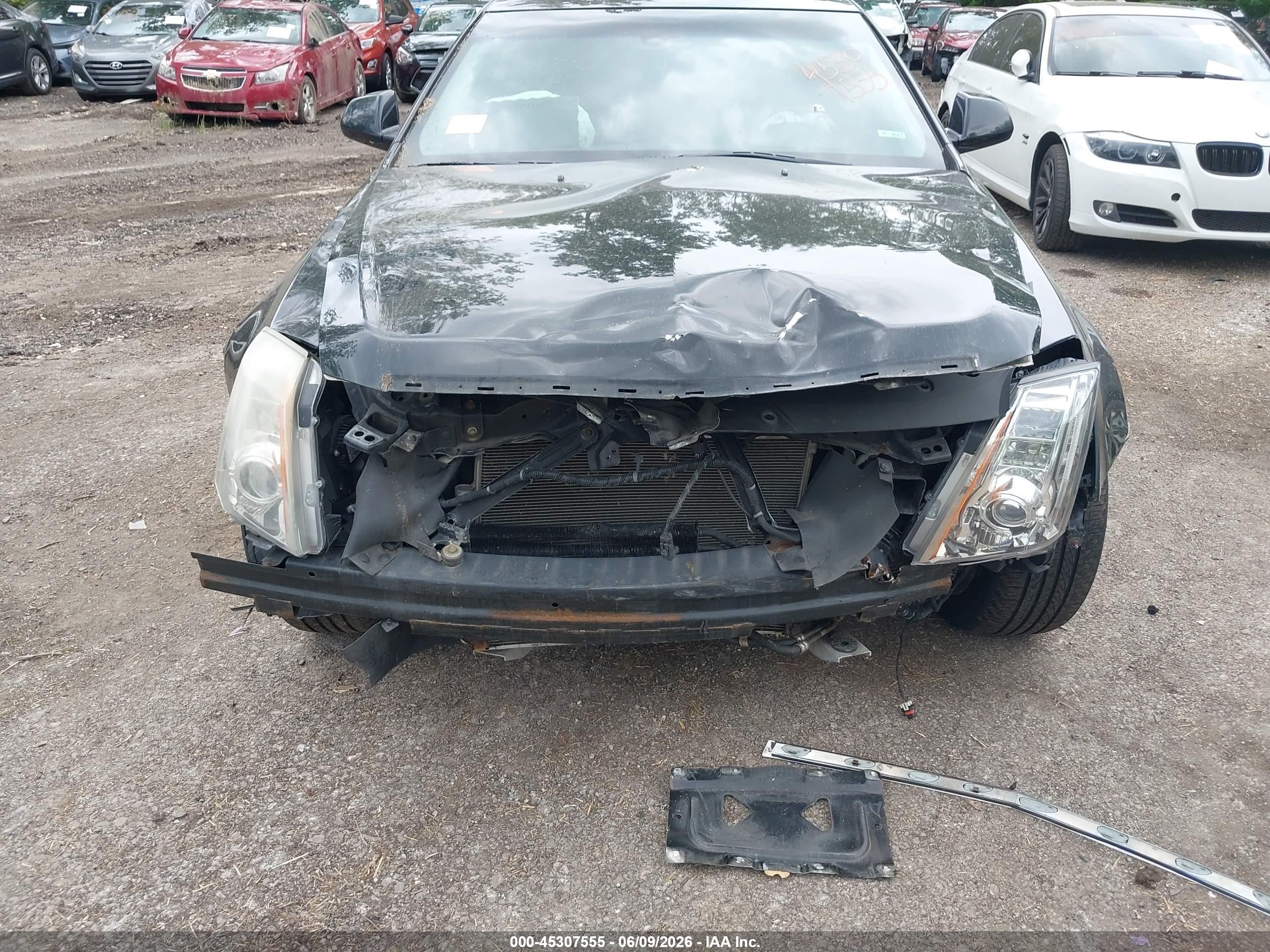 2012 Cadillac Cts Premium Black vin: 1G6DP5E35C0106643