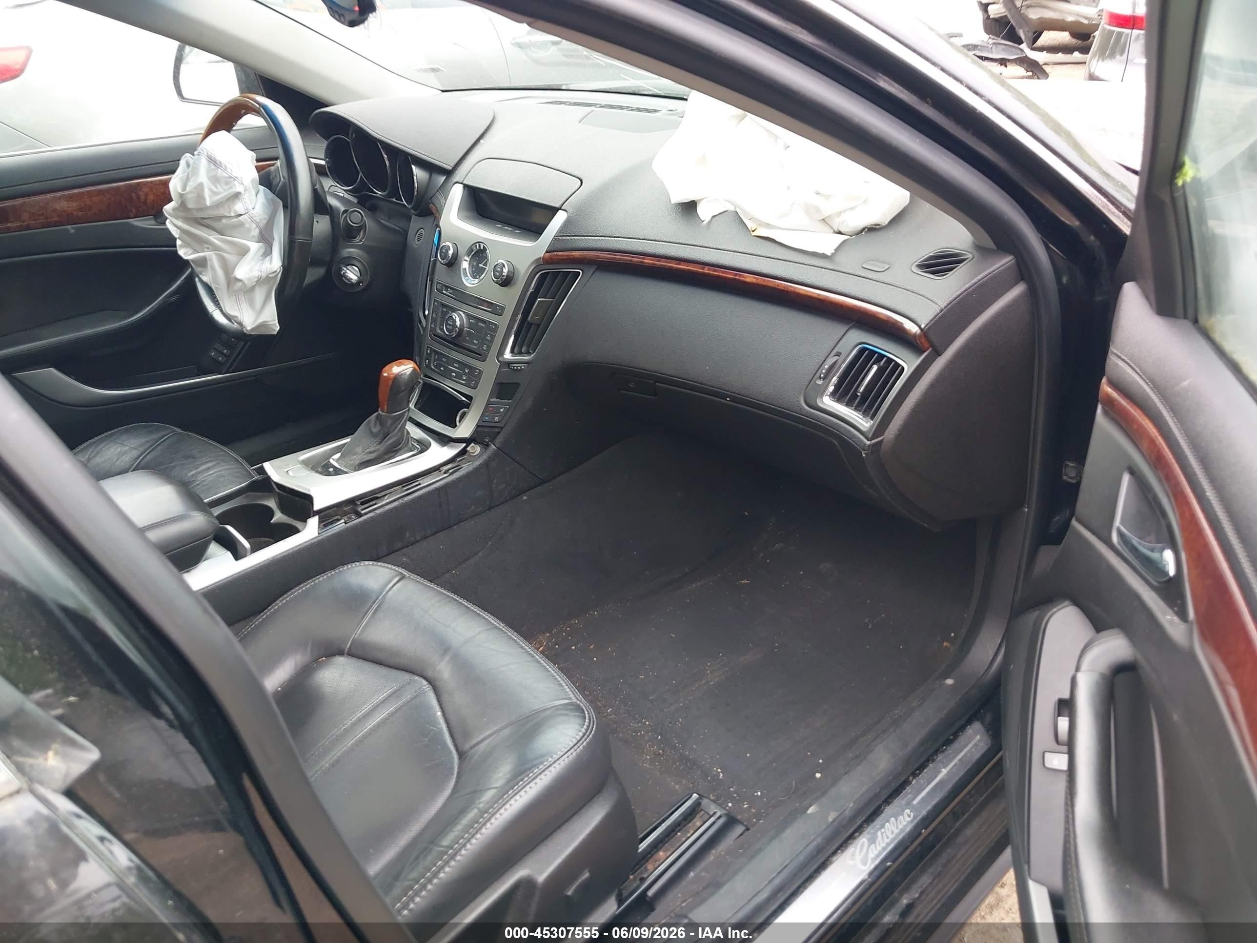 2012 Cadillac Cts Premium Black vin: 1G6DP5E35C0106643