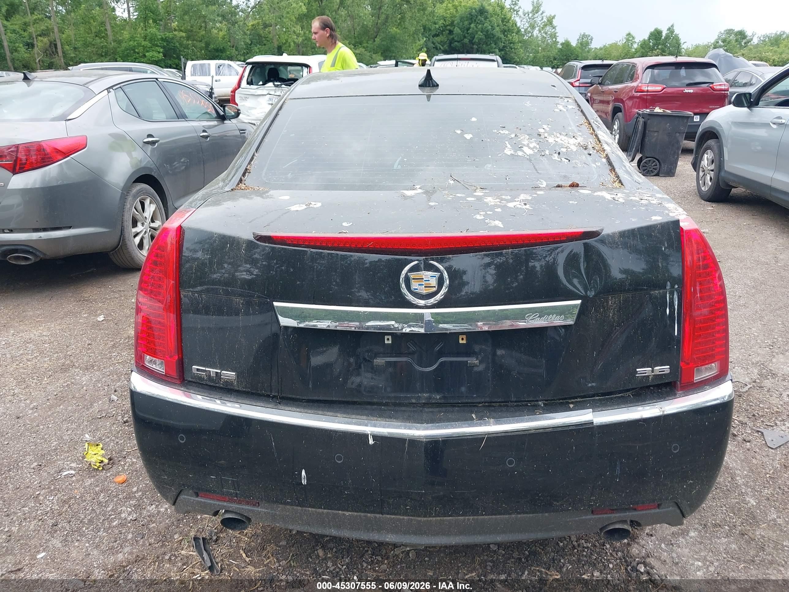 2012 Cadillac Cts Premium Black vin: 1G6DP5E35C0106643