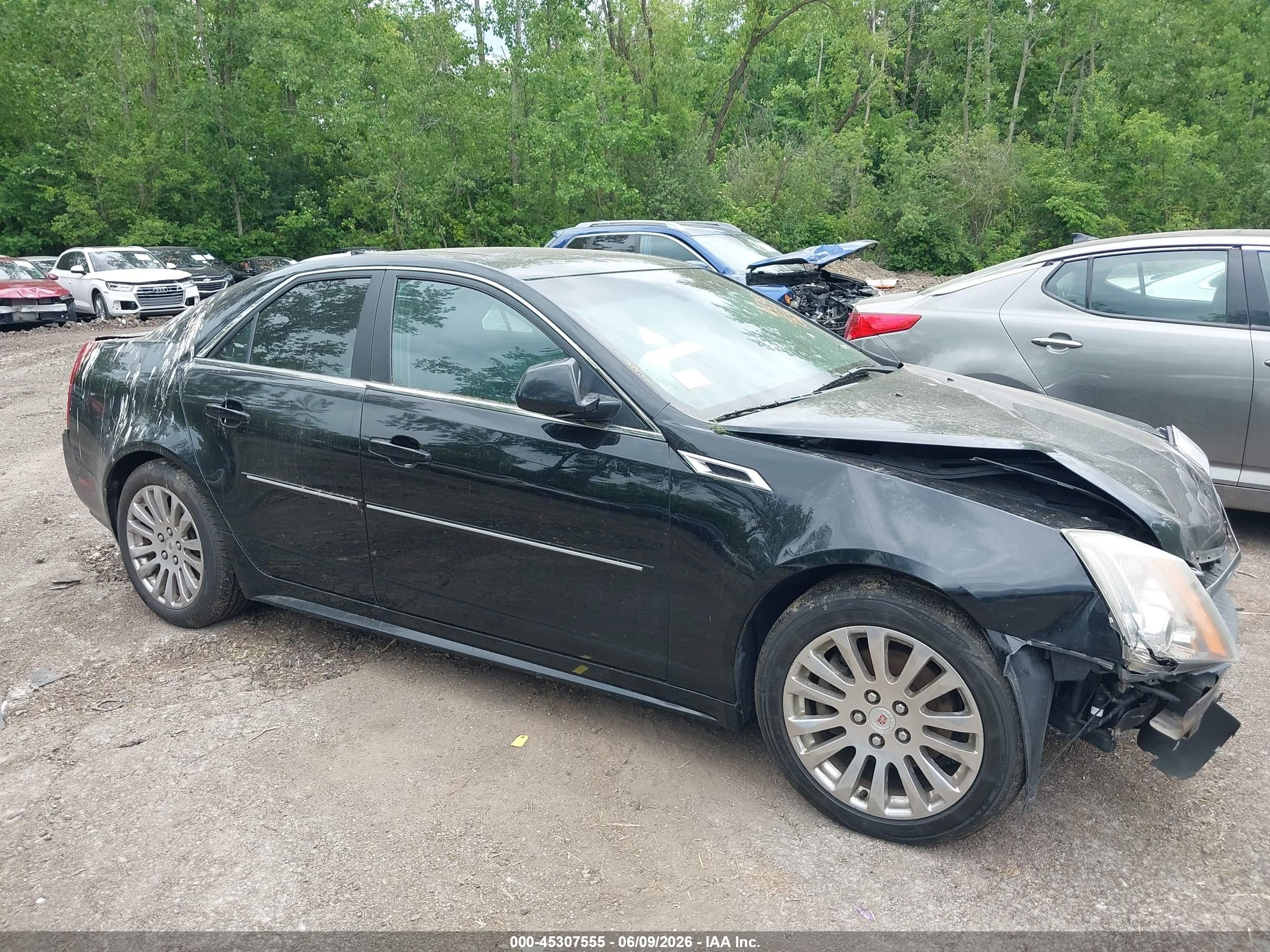 2012 Cadillac Cts Premium Black vin: 1G6DP5E35C0106643