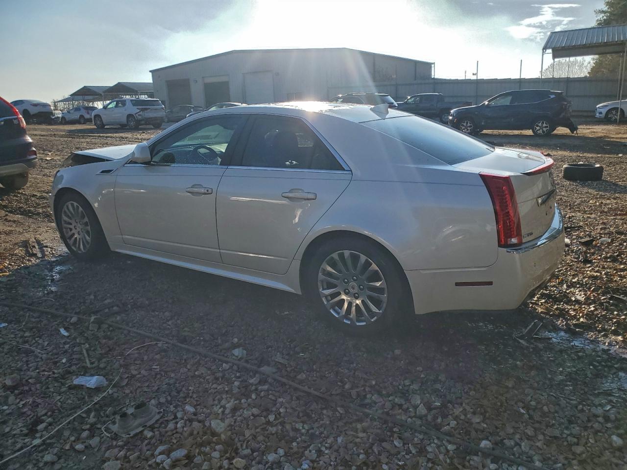 2012 Cadillac Cts Premium Collection White vin: 1G6DP5E38C0142391