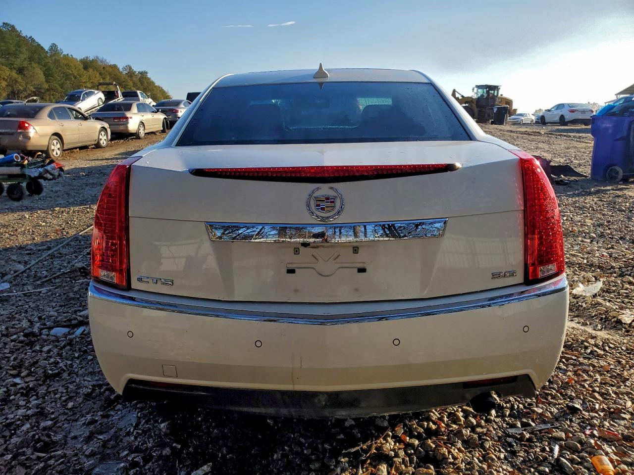 2012 Cadillac Cts Premium Collection White vin: 1G6DP5E38C0142391