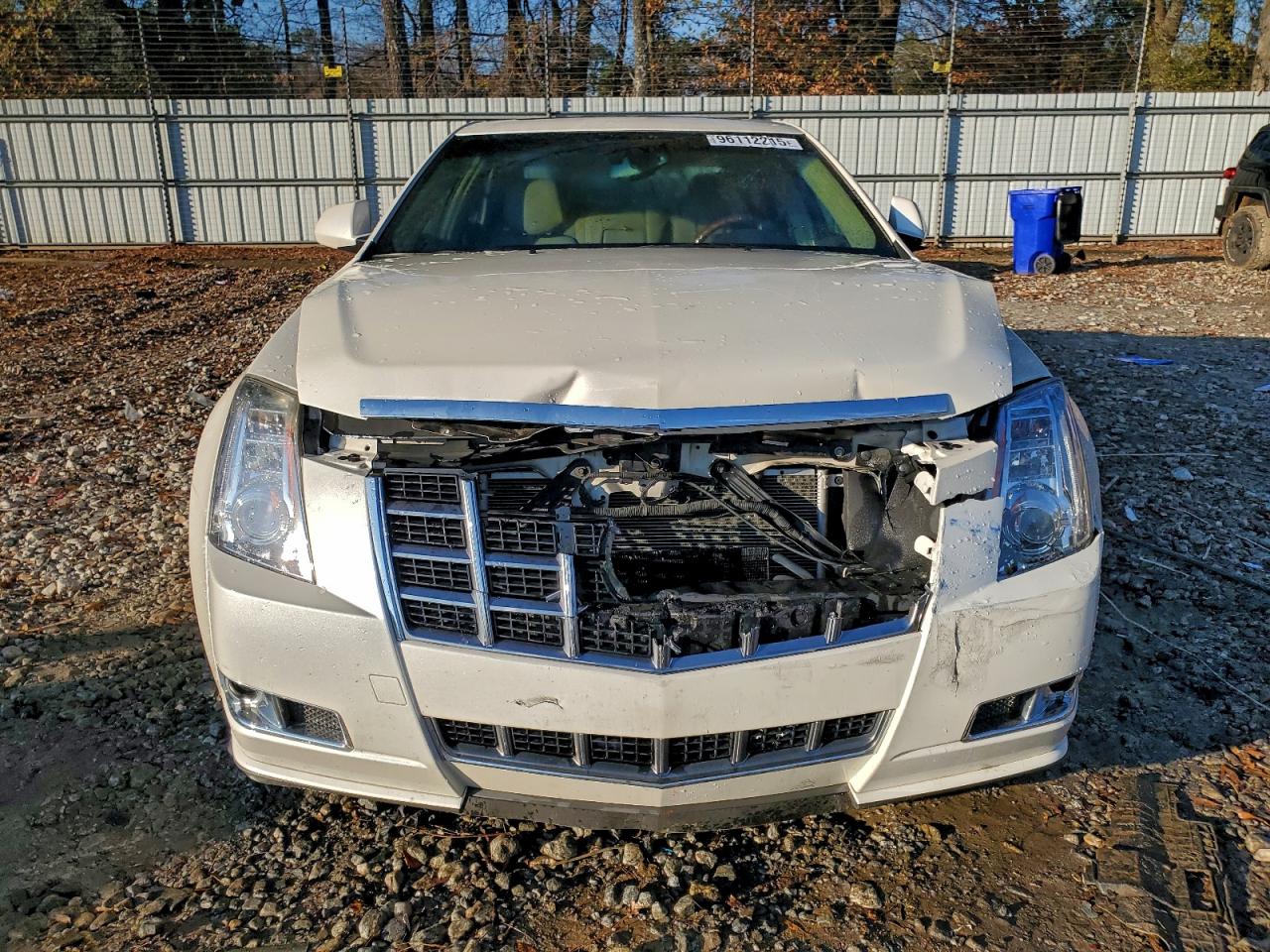 2012 Cadillac Cts Premium Collection White vin: 1G6DP5E38C0142391