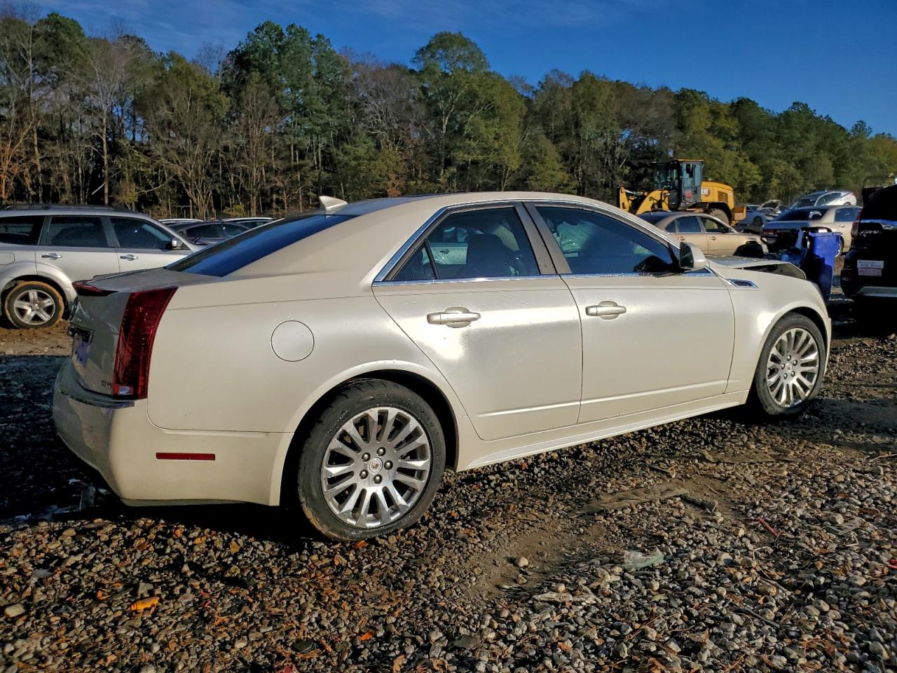 2012 Cadillac Cts Premium Collection White vin: 1G6DP5E38C0142391