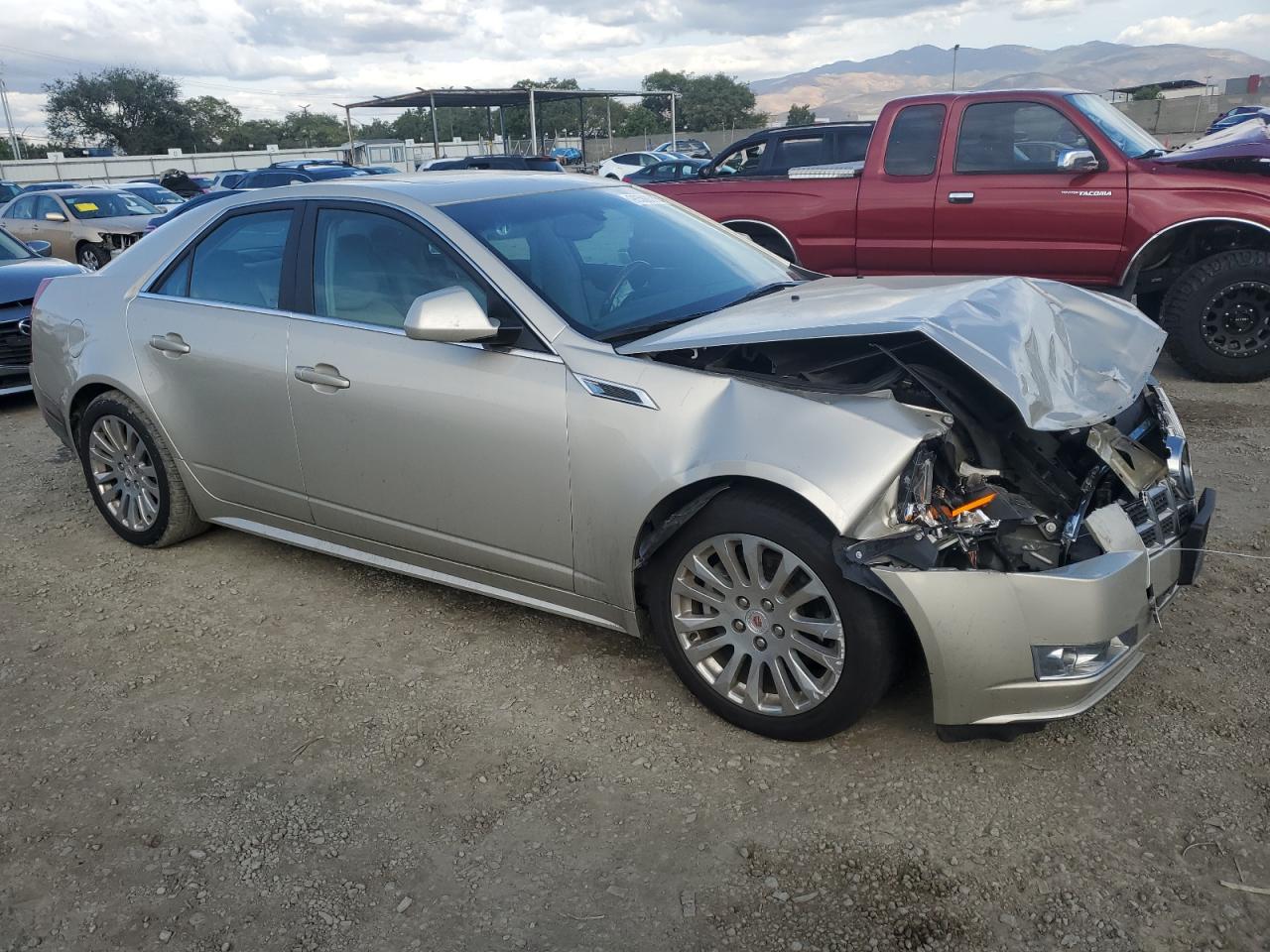 2013 Cadillac Cts Premium Collection Silver vin: 1G6DP5E38D0131781