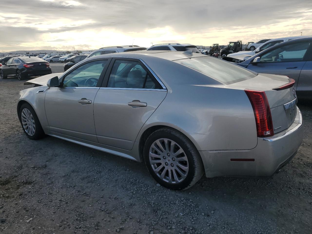2013 Cadillac Cts Premium Collection Silver vin: 1G6DP5E38D0131781
