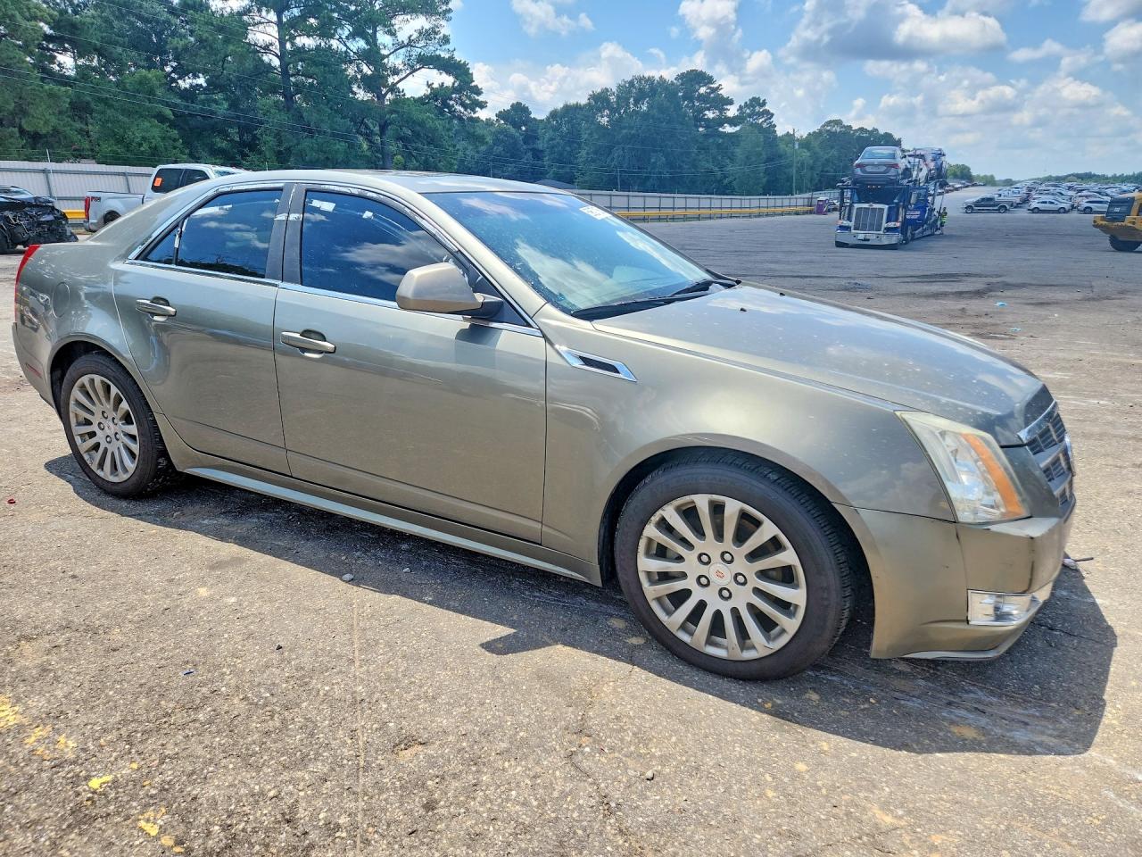 2011 Cadillac Cts Premium Collection Tan vin: 1G6DP5ED0B0114091