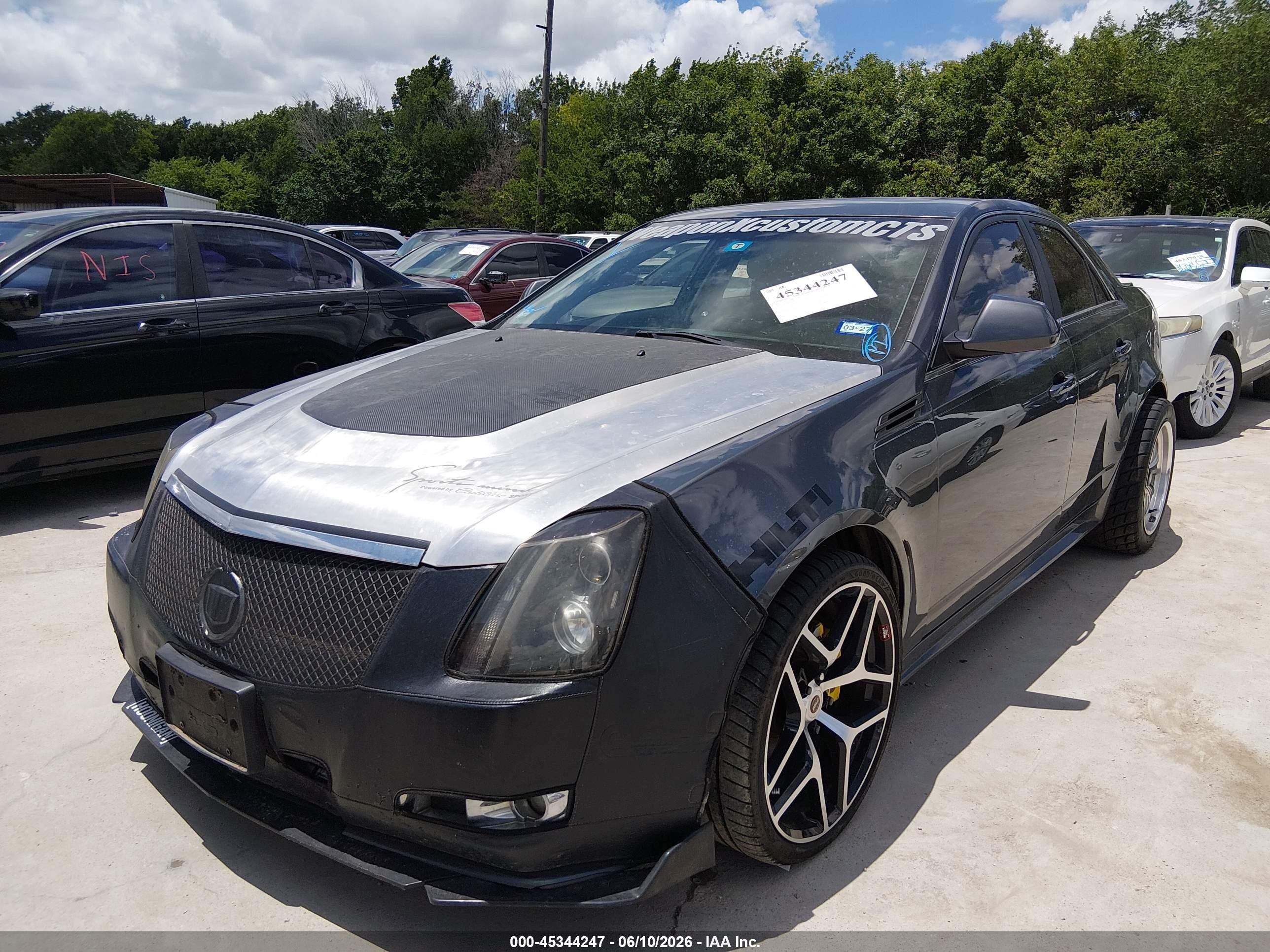 2011 Cadillac Cts Premium Blue vin: 1G6DP5ED1B0116352