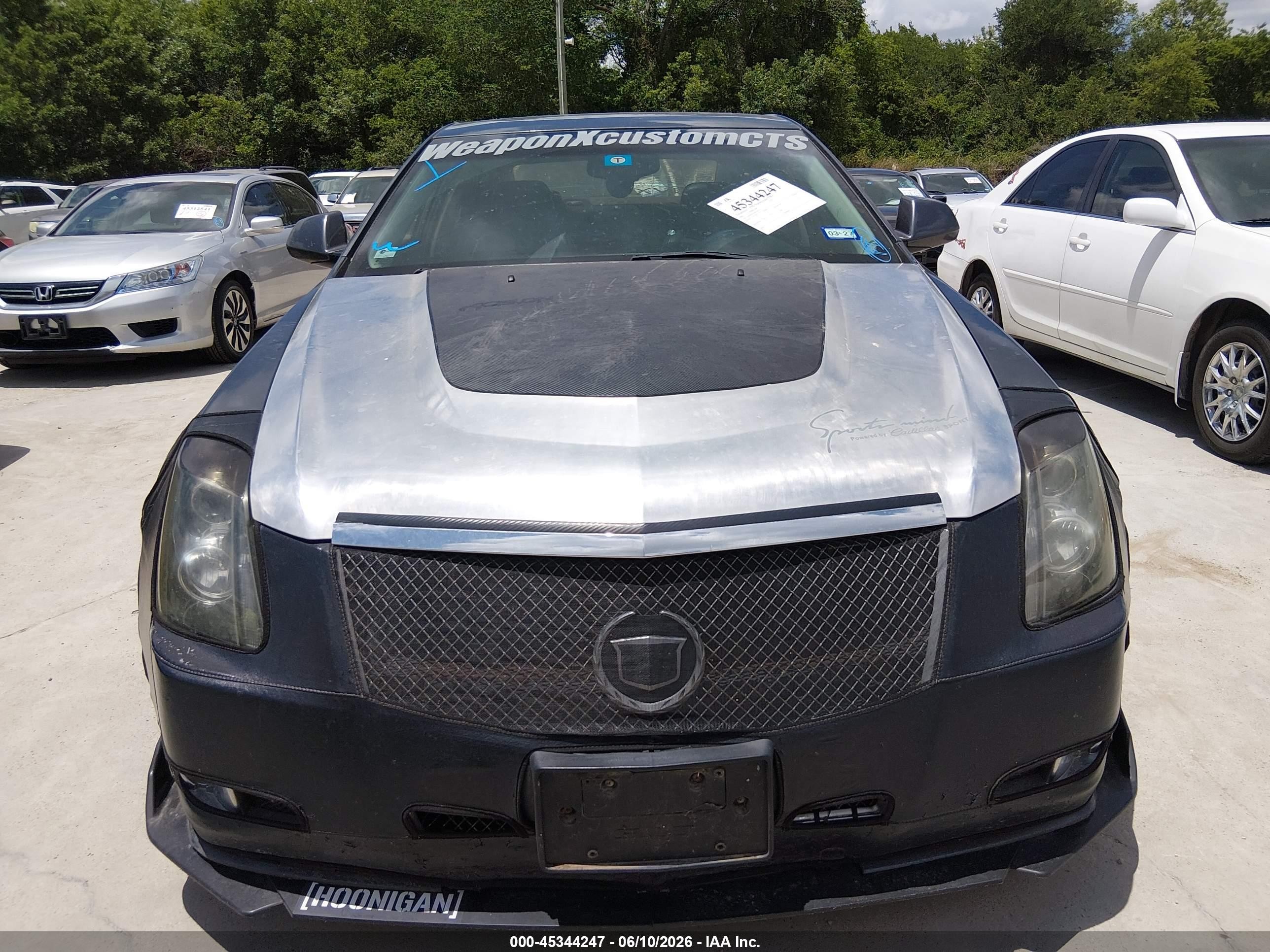 2011 Cadillac Cts Premium Blue vin: 1G6DP5ED1B0116352