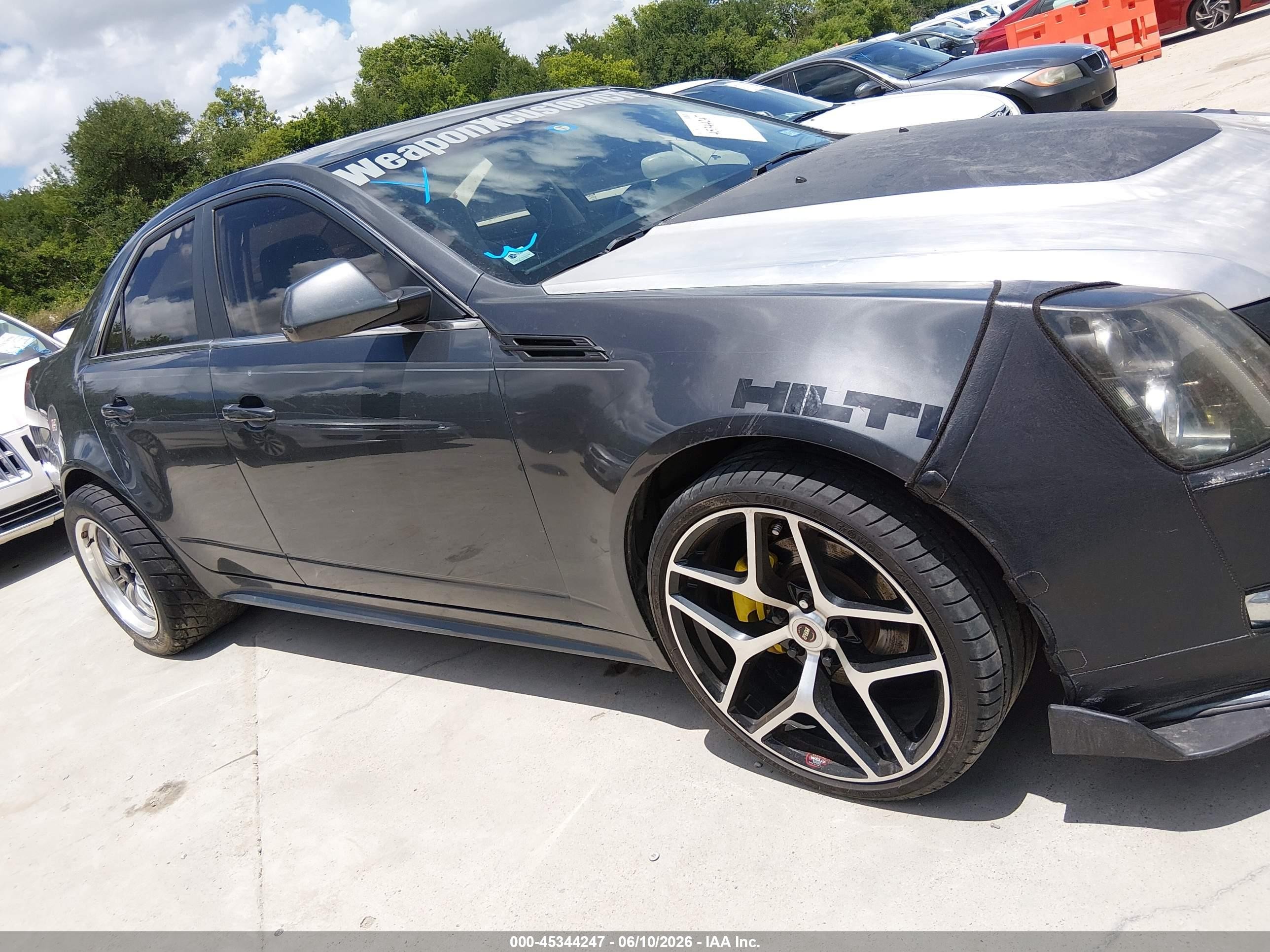 2011 Cadillac Cts Premium Blue vin: 1G6DP5ED1B0116352