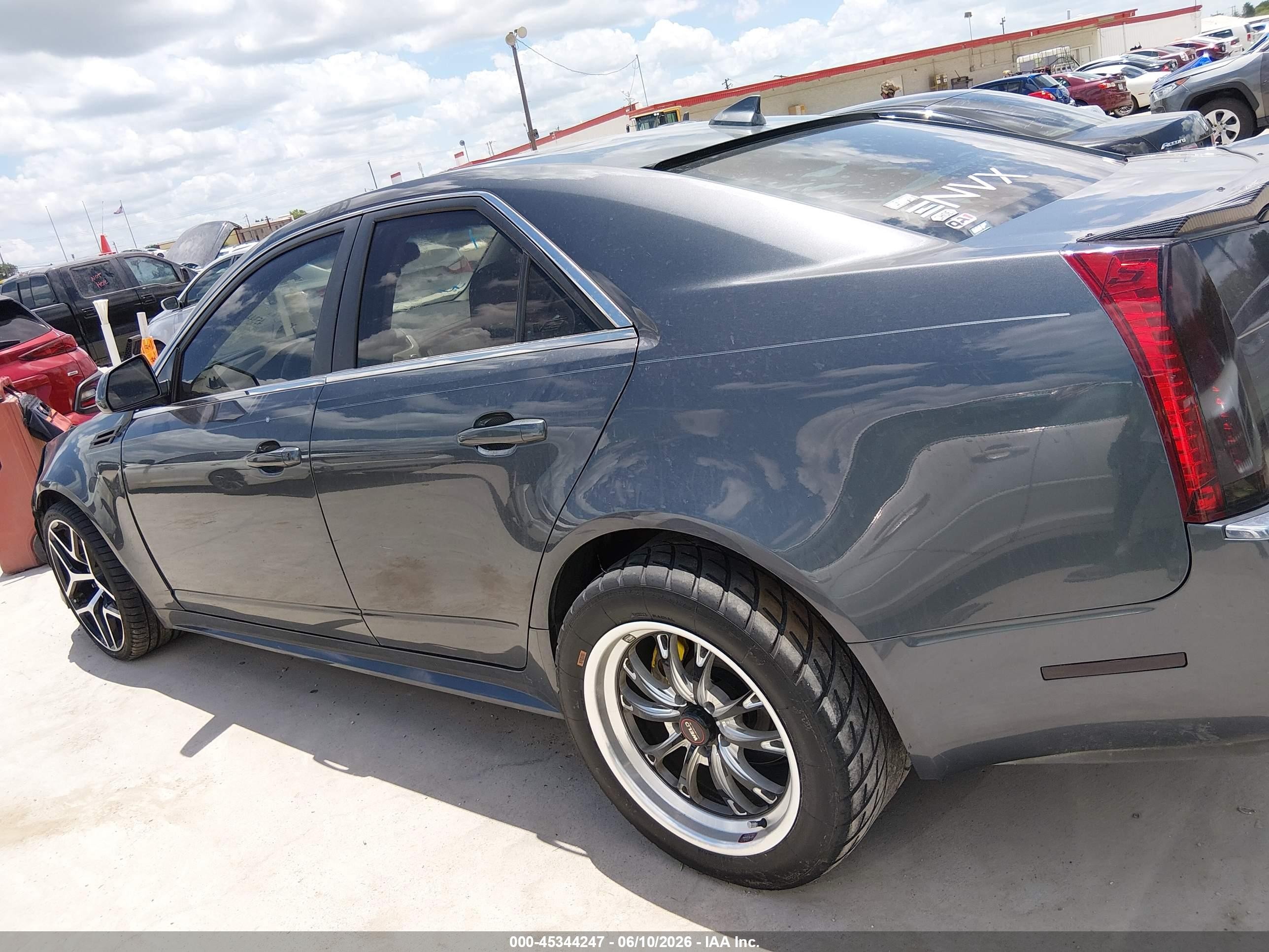 2011 Cadillac Cts Premium Blue vin: 1G6DP5ED1B0116352