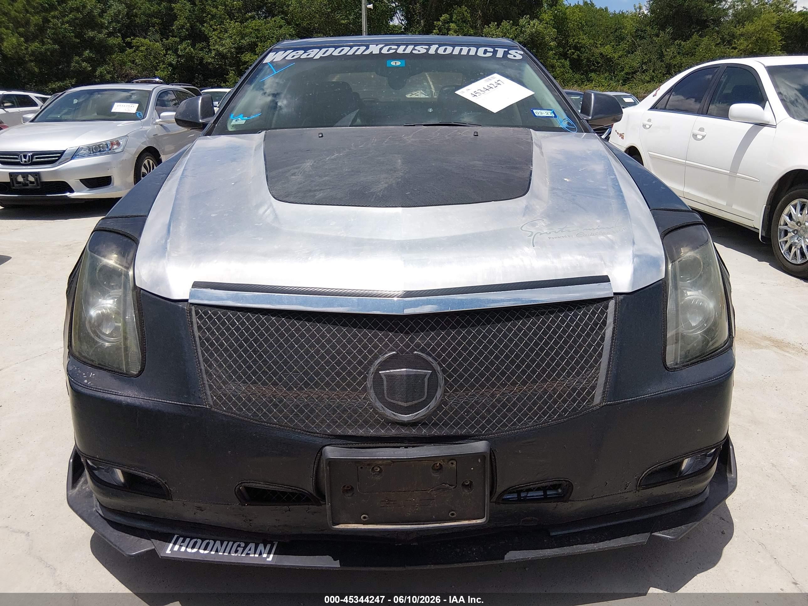 2011 Cadillac Cts Premium Blue vin: 1G6DP5ED1B0116352