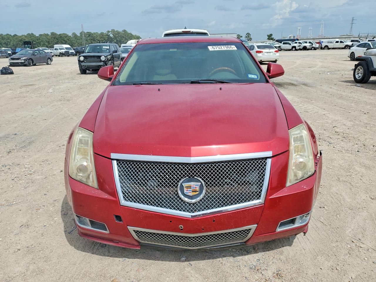 2011 Cadillac Cts Premium Collection Red vin: 1G6DP5ED2B0133001