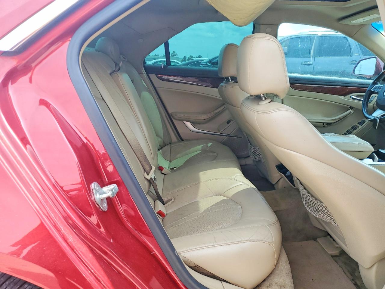 2011 Cadillac Cts Premium Collection Red vin: 1G6DP5ED2B0133001