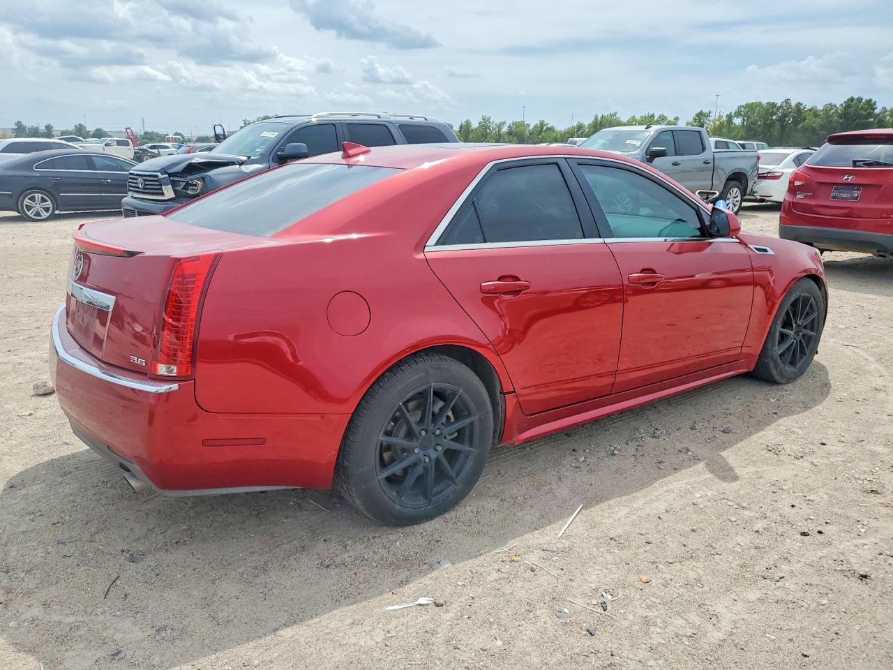 2011 Cadillac Cts Premium Collection Red vin: 1G6DP5ED2B0133001