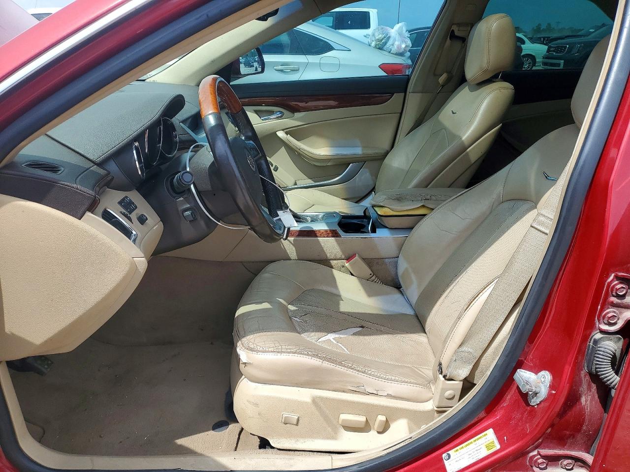 2011 Cadillac Cts Premium Collection Red vin: 1G6DP5ED2B0133001