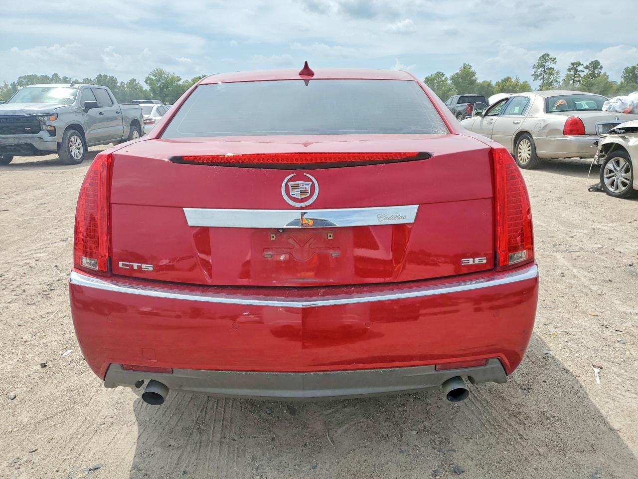 2011 Cadillac Cts Premium Collection Red vin: 1G6DP5ED2B0133001