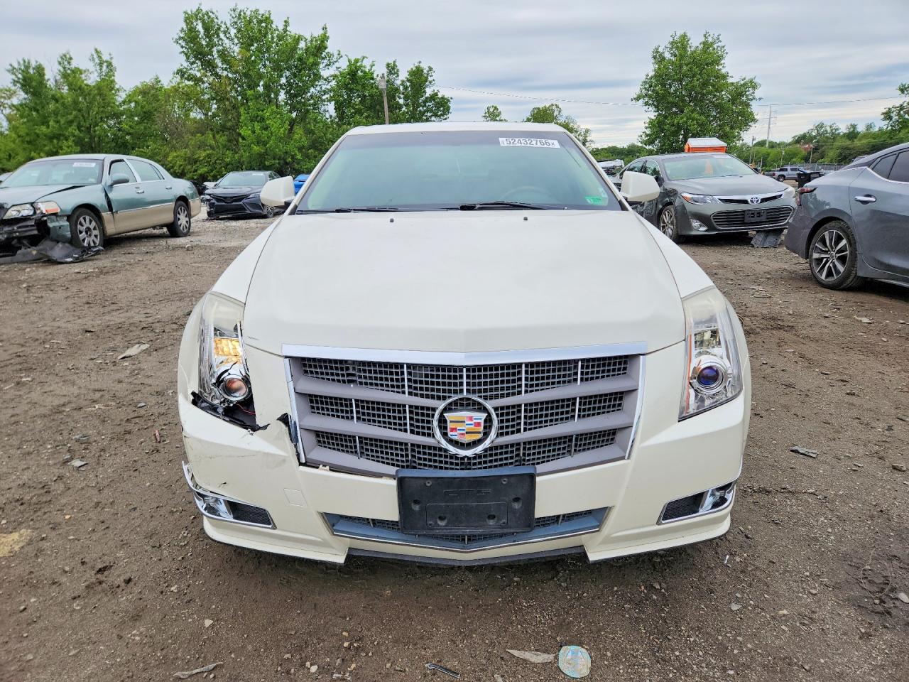 2011 Cadillac Cts Premium Collection White vin: 1G6DP5ED6B0135303